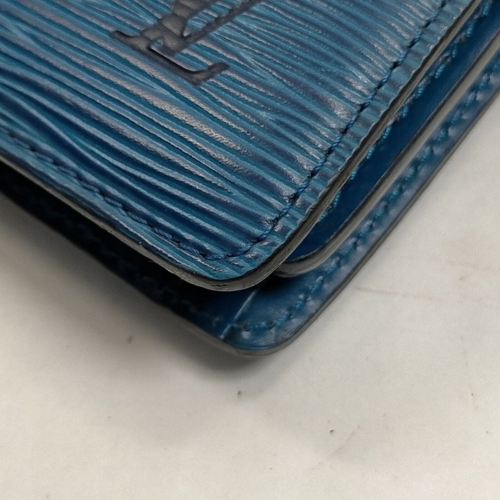 Louis Vuitton Captin Shoulder bag in Blue Epi Leather - Picture 6 of 9